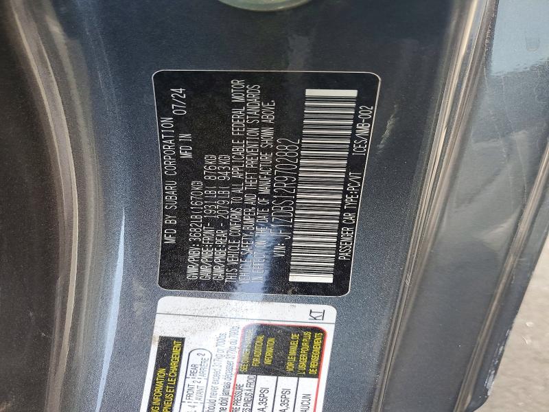 56029596 :رقم المزاد ، JF1ZDBS12R9702882 vin ، 2024 Subaru Brz مزاد بيع