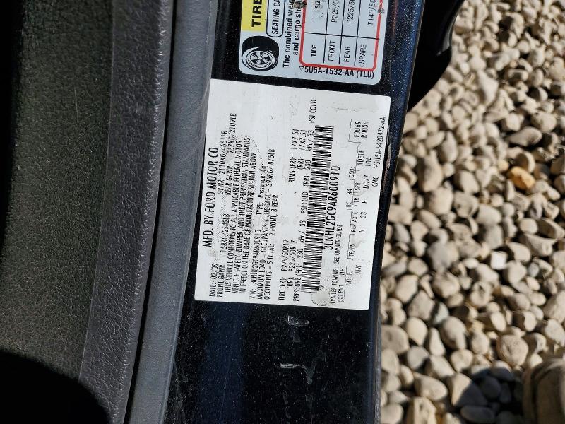 Aukcja sprzedaży 2010 Lincoln Mkz, vin: 3LNHL2GC9AR600910, numer aukcji: 55655826
