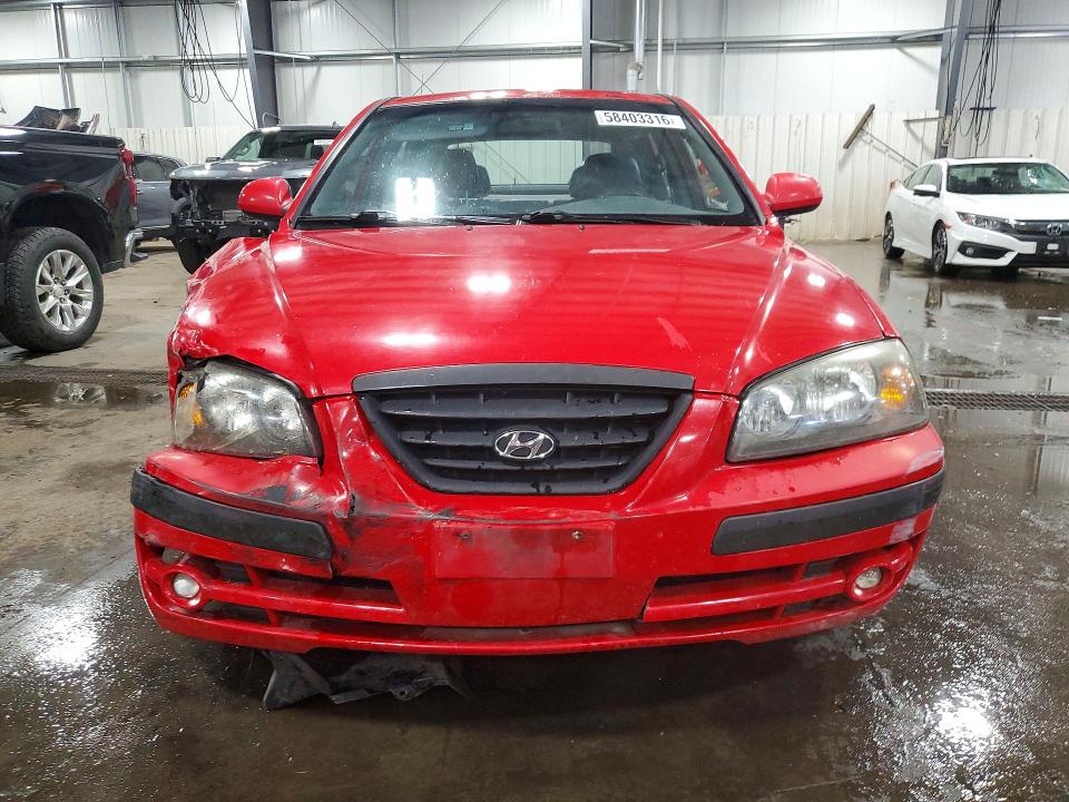 2005 Hyundai Elantra მანქანა იყიდება აუქციონზე, vin: KMHDN56D15U132643, აუქციონის ნომერი: 58403316