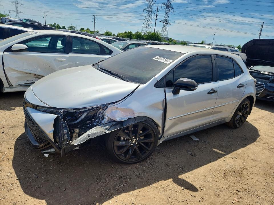 Продаж на аукціоні авто 2022 Toyota Corolla Hatchback, vin: JTND4MBE9N3189951, номер лоту: 55967166