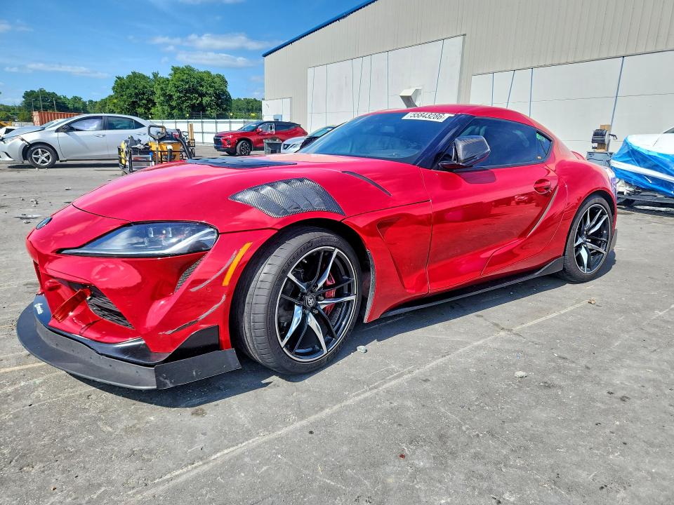 55843286 :رقم المزاد ، WZ1DB0C07NW051668 vin ، 2022 Toyota Gr Supra مزاد بيع