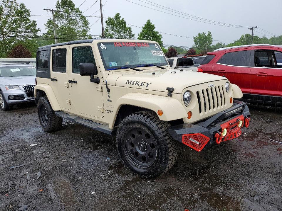 58132576 :رقم المزاد ، 1J4HA5H15BL627167 vin ، 2011 Jeep Wrangler Unlimited مزاد بيع