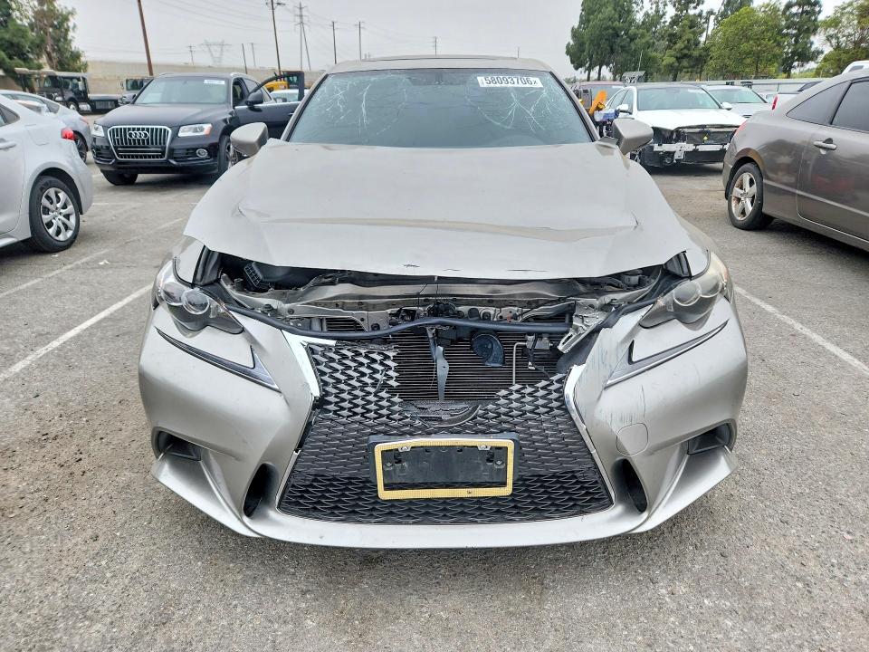 58093706 :رقم المزاد ، JTHBF1D26F5072887 vin ، 2015 Lexus Is مزاد بيع