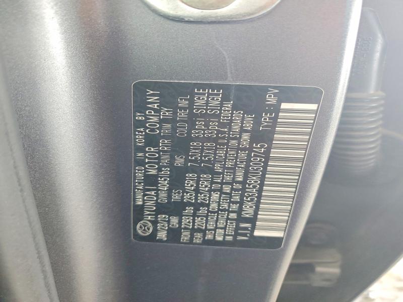 Aukcja sprzedaży 2019 Hyundai Kona, vin: KM8K53A58KU309745, numer aukcji: 57030806
