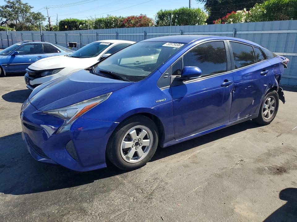 58979496 :رقم المزاد ، JTDKBRFU8G3528265 vin ، 2016 Toyota Prius مزاد بيع