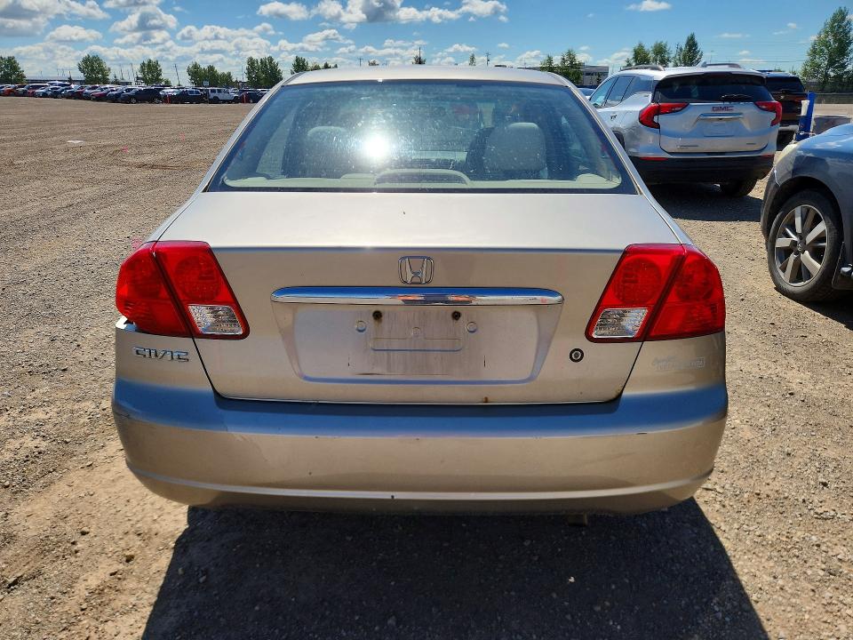 2003 Honda Civic მანქანა იყიდება აუქციონზე, vin: 2HGES16683H901989, აუქციონის ნომერი: 57952026