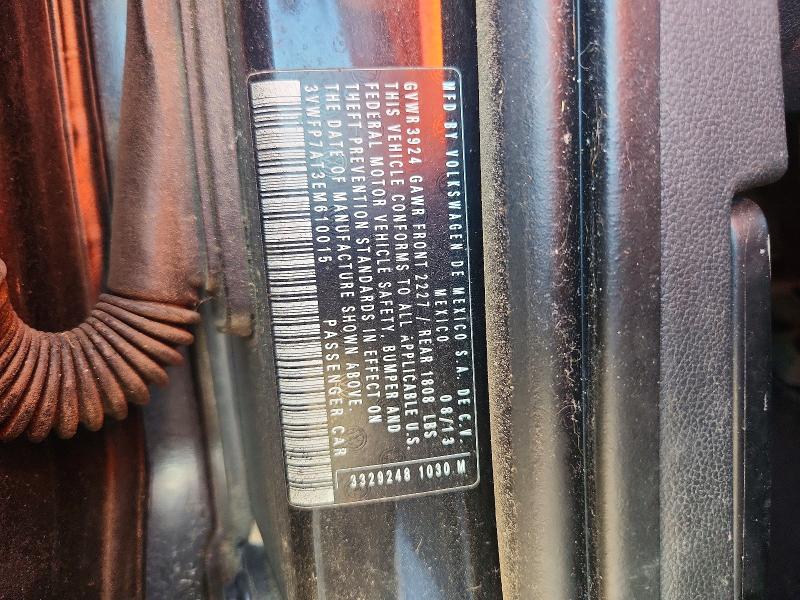 Продажа на аукционе авто 2014 Volkswagen Beetle, vin: 3VWFP7AT3EM610015, номер лота: 85965805