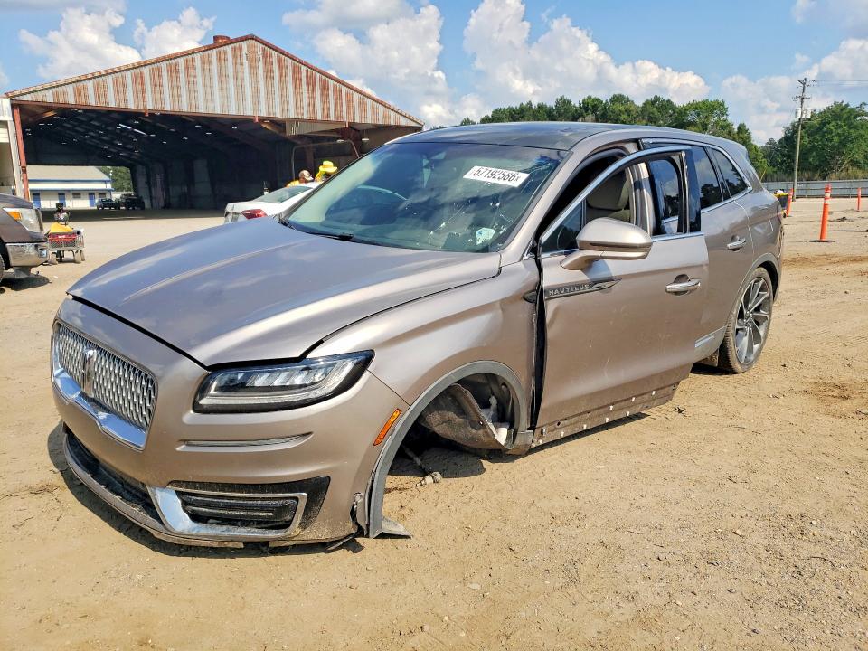 2020 Lincoln Nautilus მანქანა იყიდება აუქციონზე, vin: 2LMPJ6K91LBL29268, აუქციონის ნომერი: 57192586