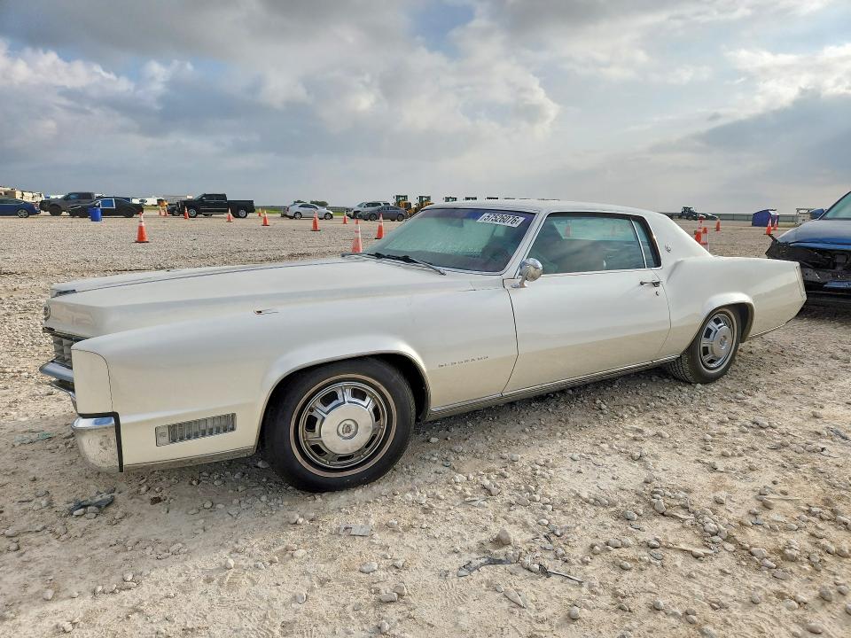 57526076 :رقم المزاد ، H7245567 vin ، 1967 Cadillac Eldorado مزاد بيع