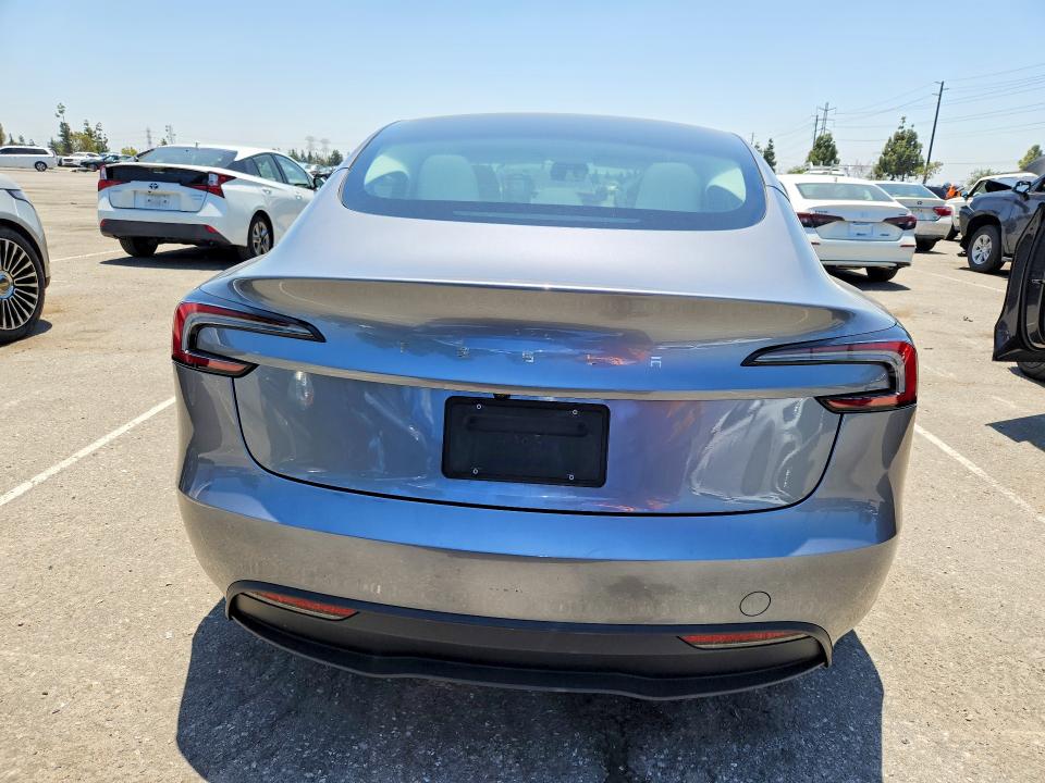 Продаж на аукціоні авто 2025 Tesla Model 3, vin: 5YJ3E1EA3SF916374, номер лоту: 55957456