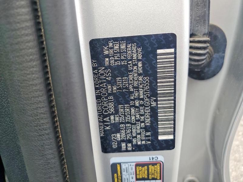 Продажа на аукционе авто 2023 Kia Sorento, vin: KNDRHDLG0P5176558, номер лота: 58718716