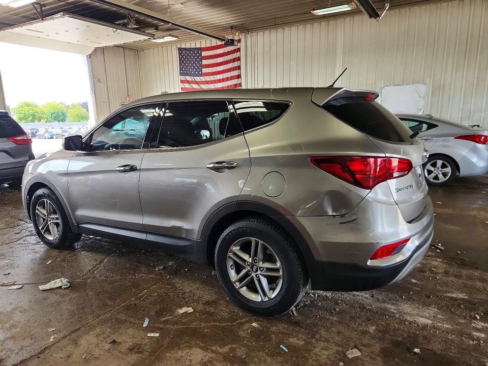 59016206 :رقم المزاد ، 5XYZT3LB6JG556547 vin ، 2018 Hyundai Santa Fe Sport مزاد بيع