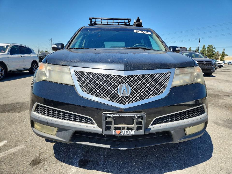 57779186 :رقم المزاد ، 2HNYD2H62BH515585 vin ، 2011 Acura Mdx مزاد بيع