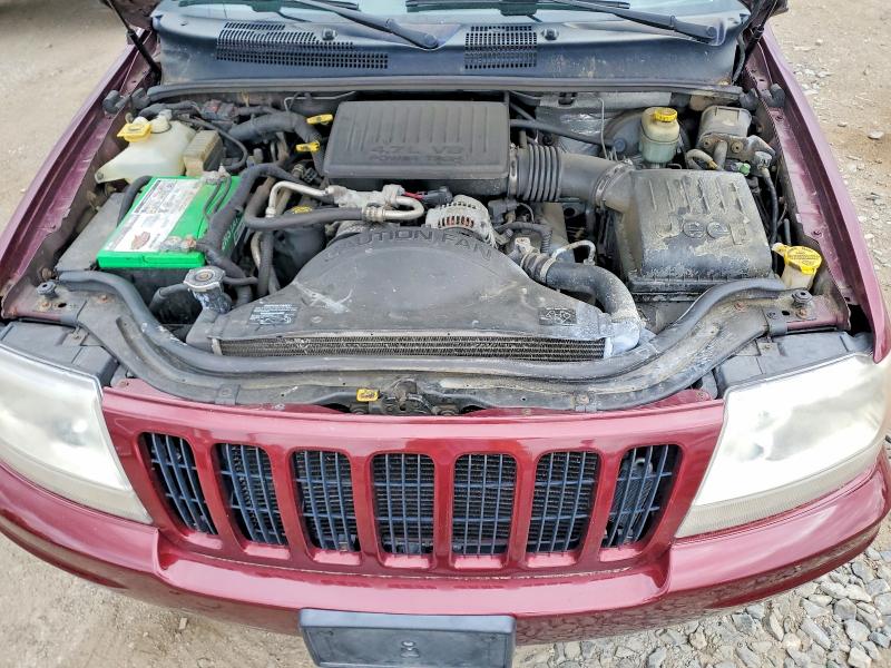 2000 Jeep Grand Cherokee მანქანა იყიდება აუქციონზე, vin: 1J4GW58N7YC336131, აუქციონის ნომერი: 55728156