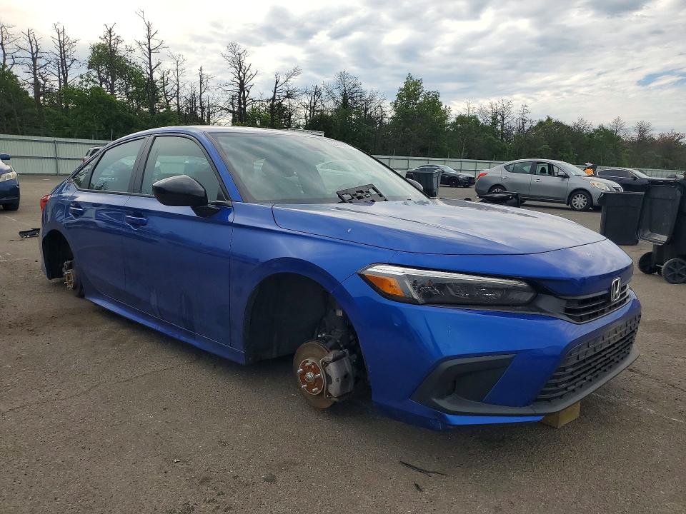 Aukcja sprzedaży 2023 Honda Civic, vin: 2HGFE2F52PH562273, numer aukcji: 58007406
