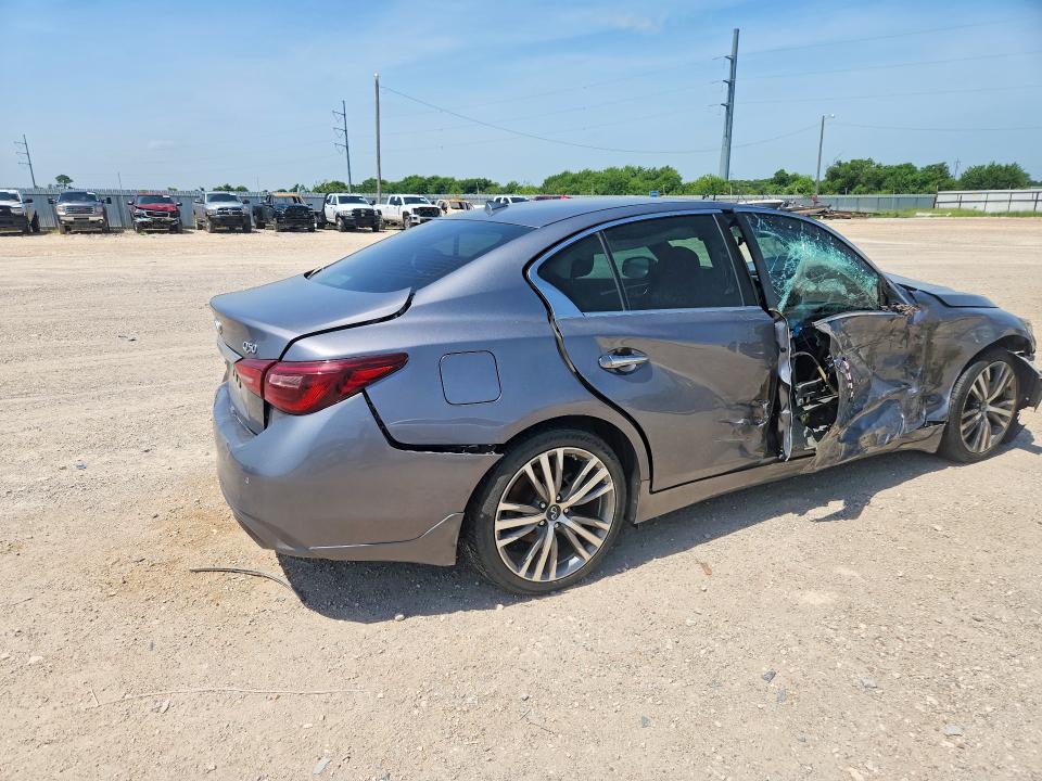 58814556 :رقم المزاد ، JN1EV7CR0NM340617 vin ، 2022 Infiniti Q50 مزاد بيع