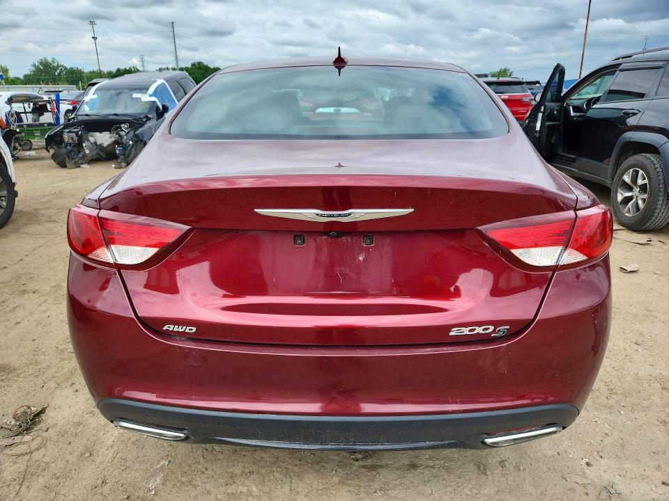 2015 Chrysler 200 მანქანა იყიდება აუქციონზე, vin: 1C3CCCDG1FN736491, აუქციონის ნომერი: 56805666