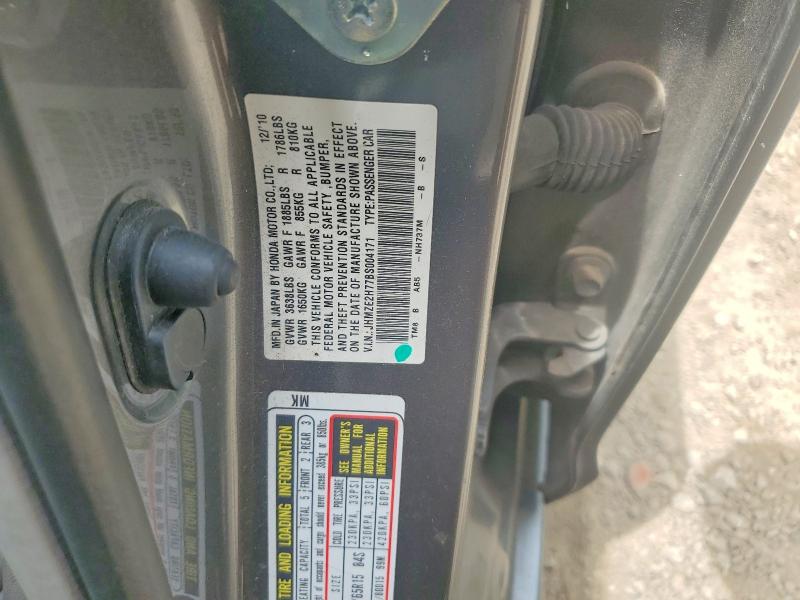 Aukcja sprzedaży 2011 Honda Insight, vin: JHMZE2H77BS004171, numer aukcji: 56928856