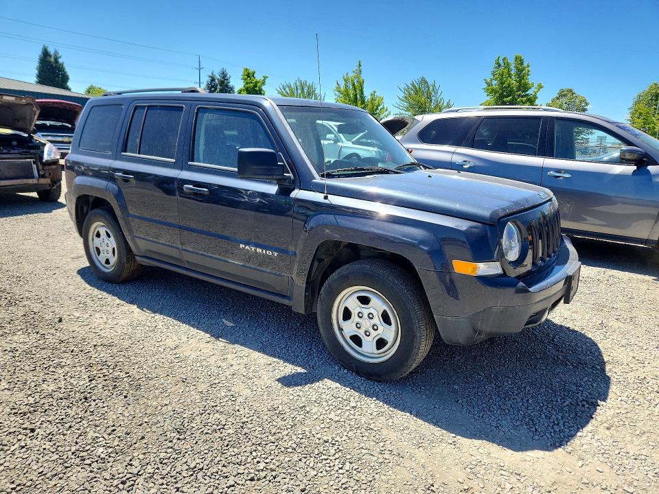 2016 Jeep Patriot მანქანა იყიდება აუქციონზე, vin: 1C4NJPBA1GD582582, აუქციონის ნომერი: 56284346