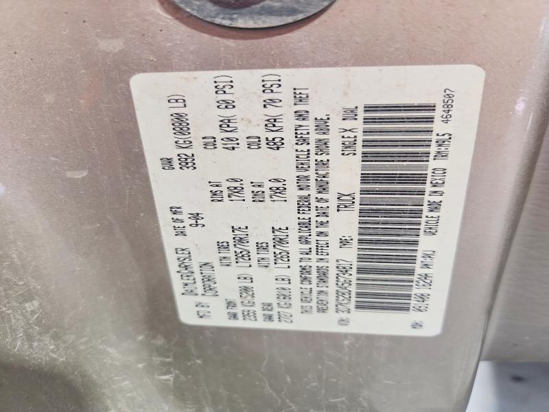 Продажа на аукционе авто 2005 Dodge Ram 2500, vin: 3D7KS28D45G734817, номер лота: 58288416