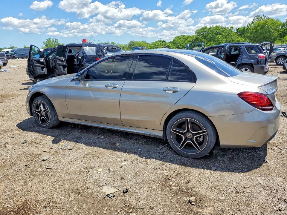 57136176 :رقم المزاد ، 55SWF8EB9KU295474 vin ، 2019 Mercedes-benz C مزاد بيع
