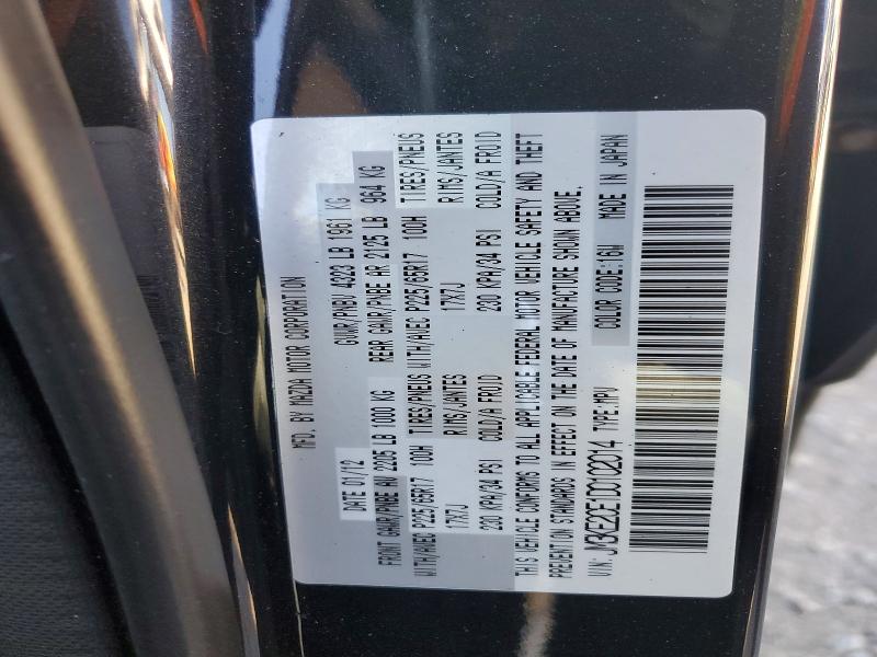 Aukcja sprzedaży 2013 Mazda Cx-5, vin: JM3KE2CE1D0102014, numer aukcji: 58152206