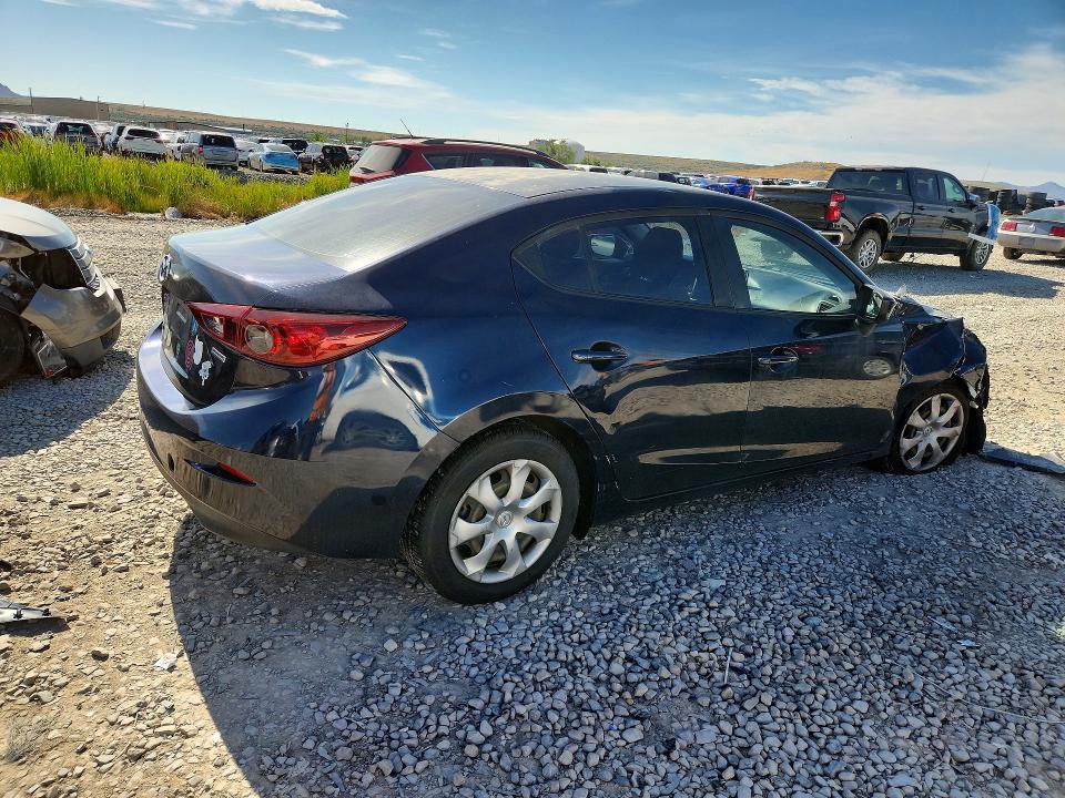 2016 Mazda 3 მანქანა იყიდება აუქციონზე, vin: JM1BM1T75G1307132, აუქციონის ნომერი: 55615036