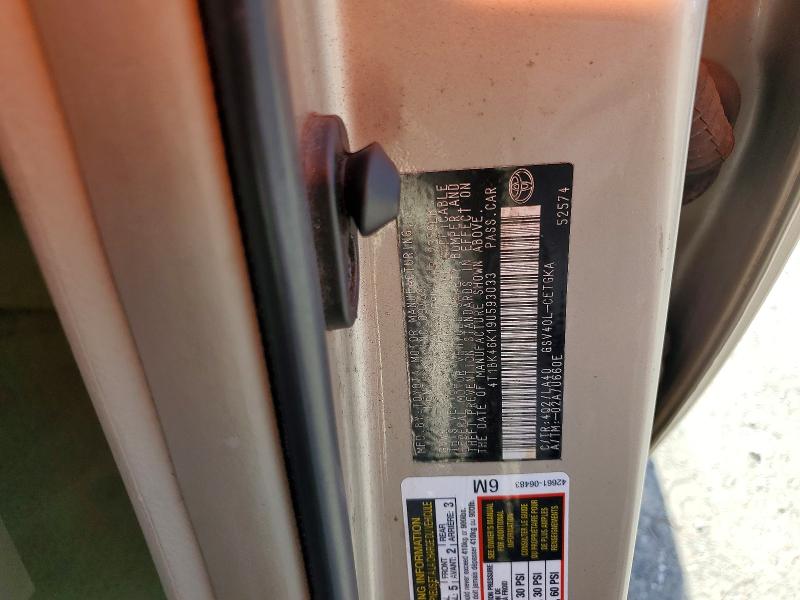 Продаж на аукціоні авто 2009 Toyota Camry, vin: 4T1BK46K19U593033, номер лоту: 58694996