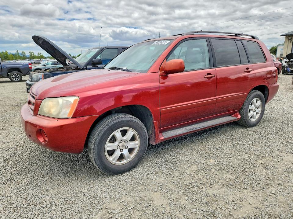 2001 Toyota Highlander მანქანა იყიდება აუქციონზე, vin: JTEHF21A610023316, აუქციონის ნომერი: 54536276
