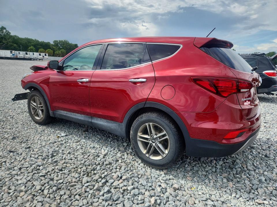 57696126 :رقم المزاد ، 5XYZTDLB9JG531048 vin ، 2018 Hyundai Santa Fe Sport مزاد بيع