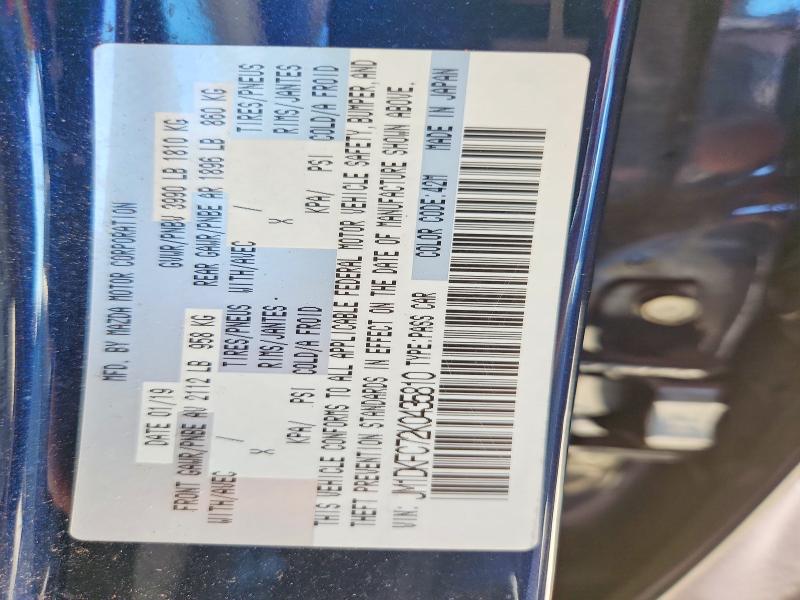 Aukcja sprzedaży 2019 Mazda Cx-3, vin: JM1DKFC72K0435810, numer aukcji: 57356396