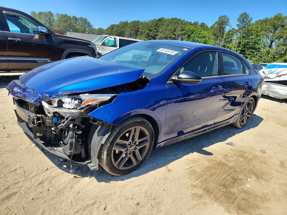 2021 Kia Forte მანქანა იყიდება აუქციონზე, vin: 3KPF34AD6ME407909, აუქციონის ნომერი: 56140416