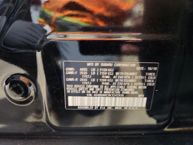 Продажа на аукционе авто 2019 Subaru Outback, vin: 4S4BSAHC9K3242936, номер лота: 57948896