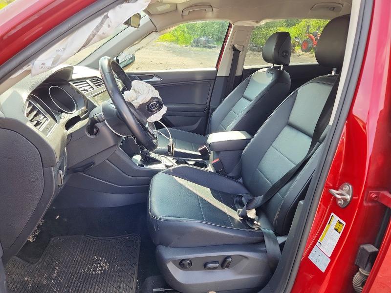 2018 Volkswagen Tiguan მანქანა იყიდება აუქციონზე, vin: 3VV2B7AX8JM180352, აუქციონის ნომერი: 57736996