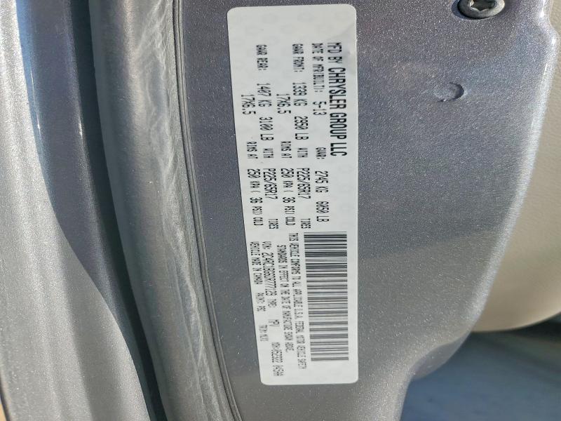 Продажа на аукционе авто 2013 Chrysler Town & Country, vin: 2C4RC1BG6DR777129, номер лота: 57531846