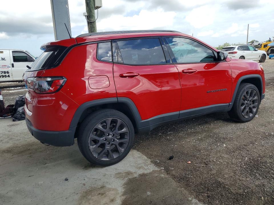 58691236 :رقم المزاد ، 3C4NJDEB2MT513585 vin ، 2021 Jeep Compass مزاد بيع