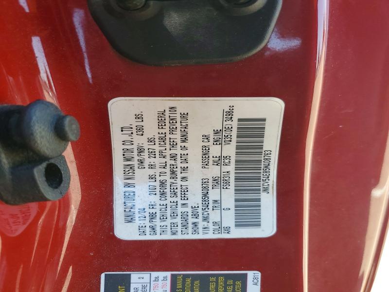 Aukcja sprzedaży 2005 Infiniti G35, vin: JNKCV54E85M408763, numer aukcji: 56027606