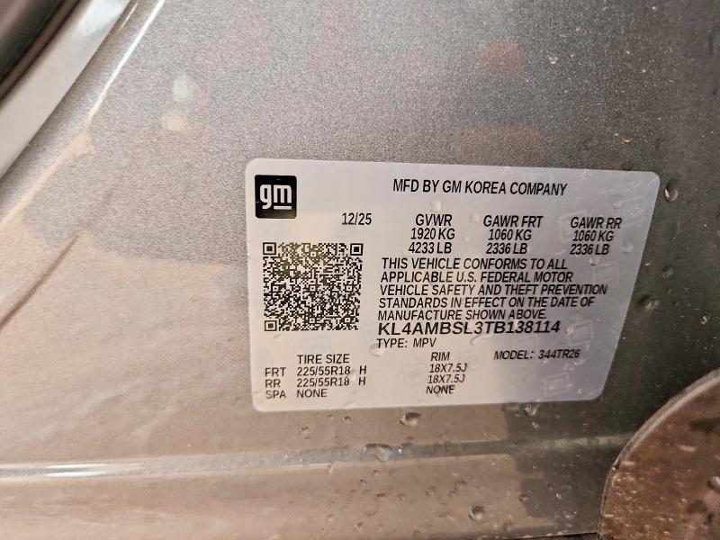 Продаж на аукціоні авто 2026 Buick Encore Gx, vin: KL4AMBSL3TB138114, номер лоту: 57187106