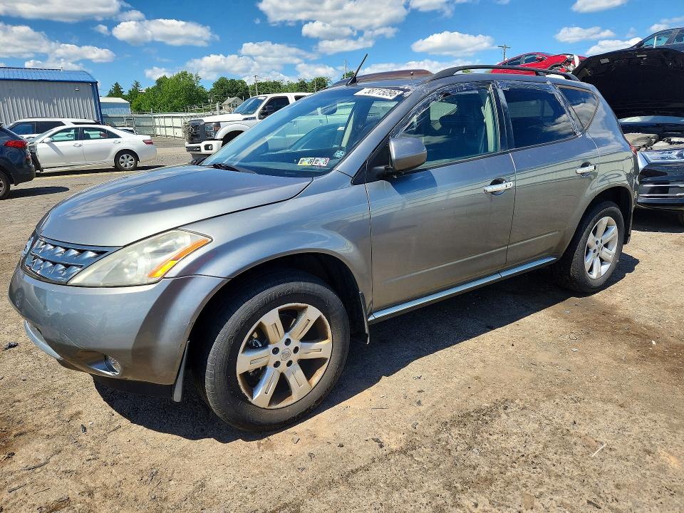 2006 Nissan Murano მანქანა იყიდება აუქციონზე, vin: JN8AZ08W76W508222, აუქციონის ნომერი: 58715096
