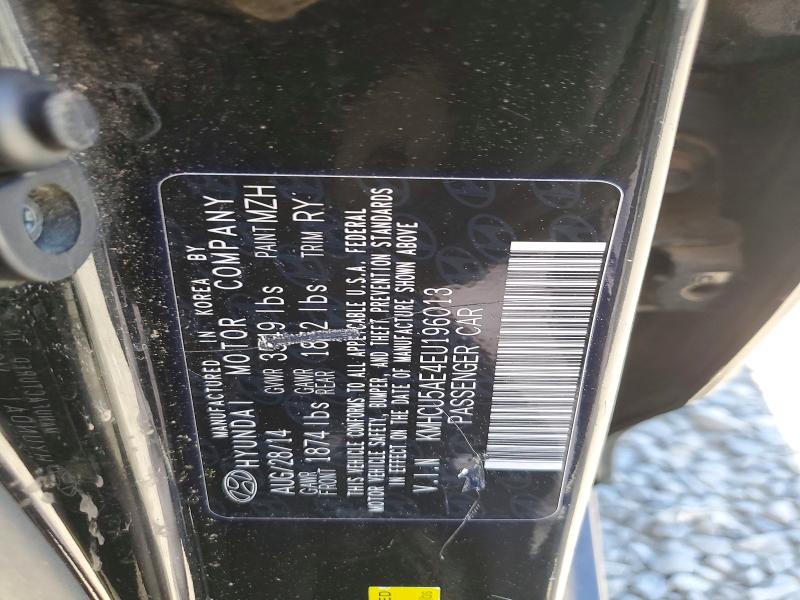 Продаж на аукціоні авто 2014 Hyundai Accent, vin: KMHCU5AE4EU196013, номер лоту: 58082036