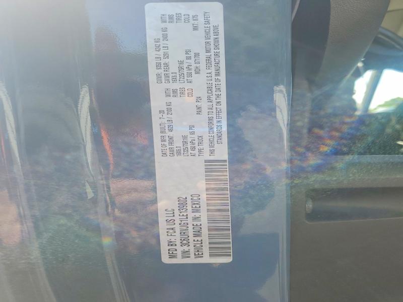 Продаж на аукціоні авто 2020 Ram Promaster 3500, vin: 3C6URVJG1LE139802, номер лоту: 56959536