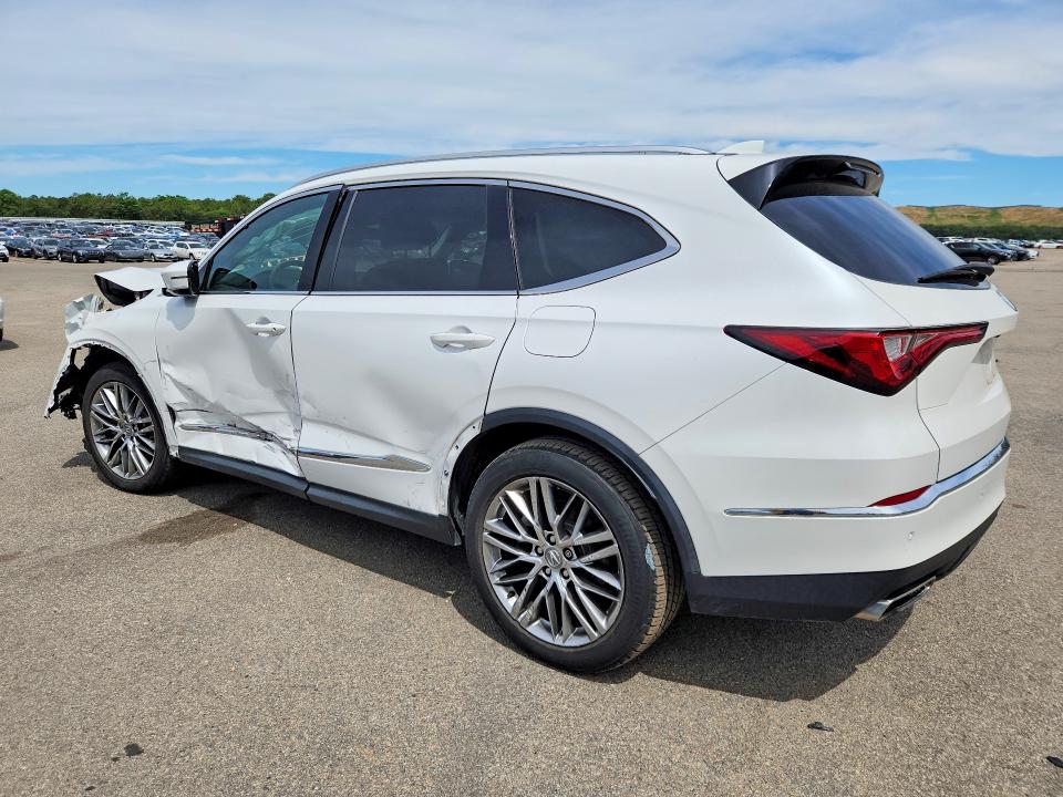 57849146 :رقم المزاد ، 5J8YE1H82NL041595 vin ، 2022 Acura Mdx مزاد بيع