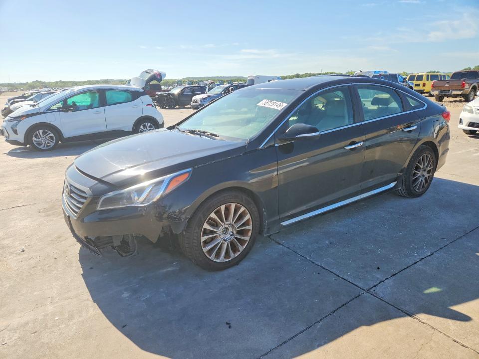 2015 Hyundai Sonata მანქანა იყიდება აუქციონზე, vin: 5NPE34AFXFH233340, აუქციონის ნომერი: 55729146