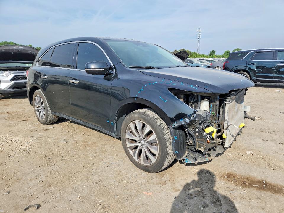Продажа на аукционе авто 2016 Acura Mdx, vin: 5FRYD4H49GB054199, номер лота: 55839246