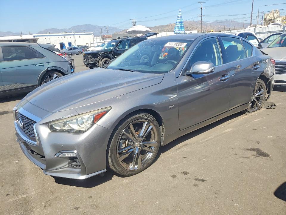 2019 Infiniti Q50 მანქანა იყიდება აუქციონზე, vin: JN1EV7AP8KM541257, აუქციონის ნომერი: 57519306