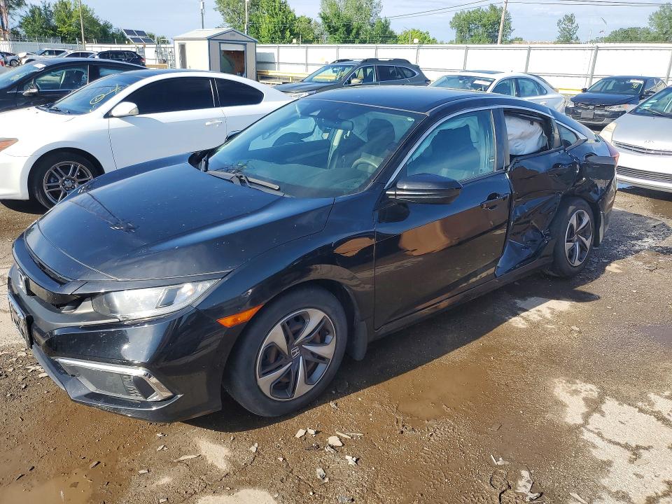 Auction sale of the 2020 Honda Civic, vin: 19XFC2F69LE016184, lot number: 57016166
