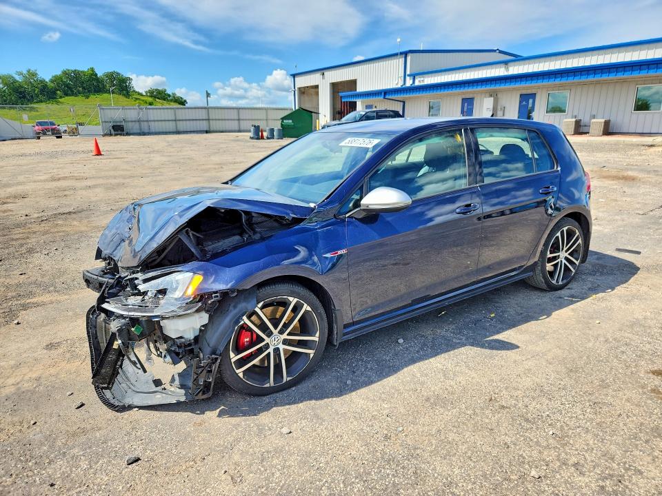 2017 Volkswagen Gti მანქანა იყიდება აუქციონზე, vin: 3VW547AU9HM022427, აუქციონის ნომერი: 58817576