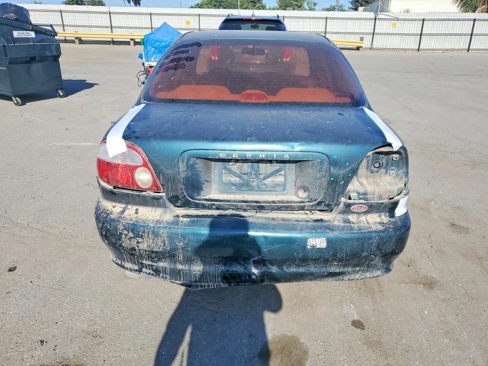1999 Kia Sephia მანქანა იყიდება აუქციონზე, vin: KNAFB1218X5803598, აუქციონის ნომერი: 58554906
