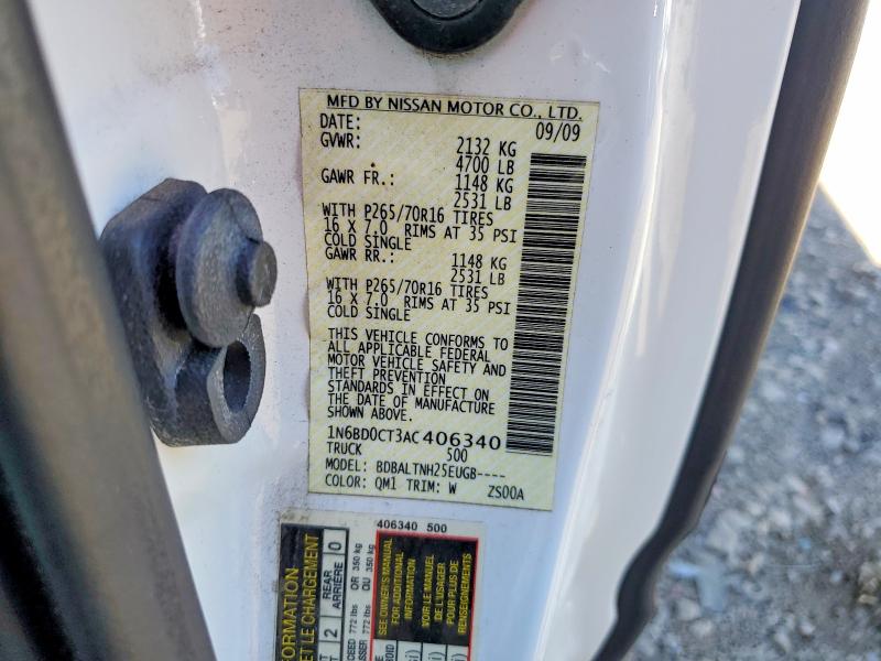 Aukcja sprzedaży 2010 Nissan Frontier, vin: 1N6BD0CT3AC406340, numer aukcji: 56816496