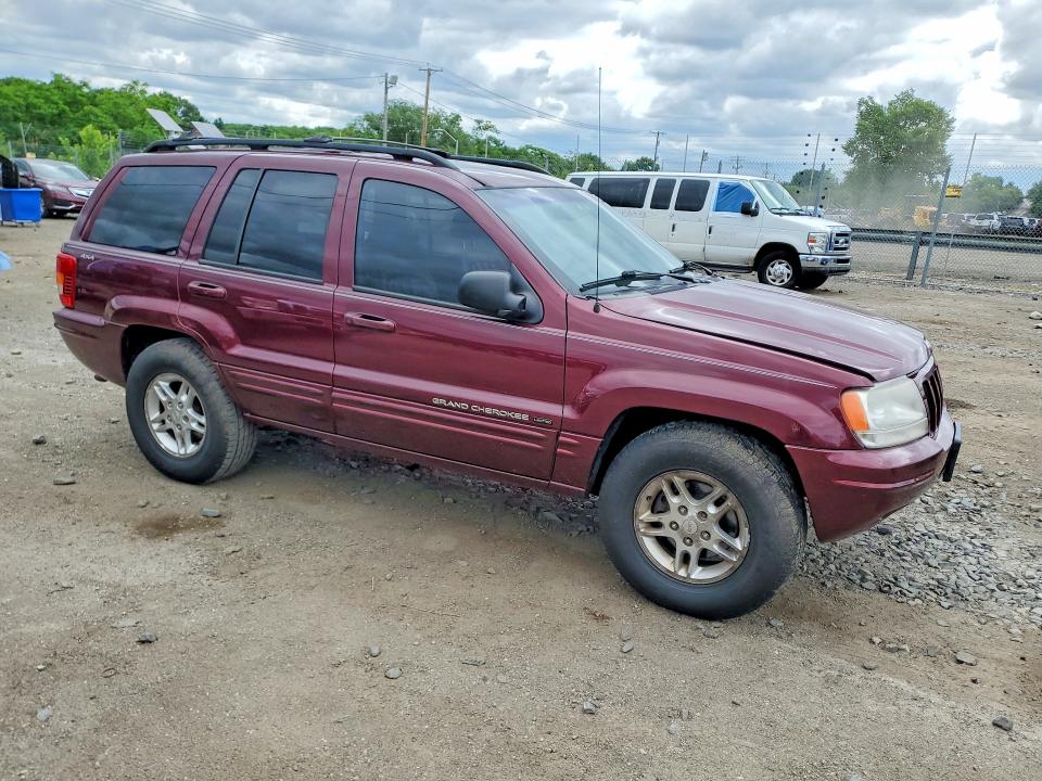 2000 Jeep Grand Cherokee მანქანა იყიდება აუქციონზე, vin: 1J4GW58N7YC336131, აუქციონის ნომერი: 55728156